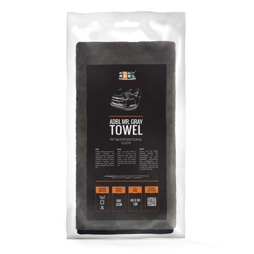 ADBL Mr. Gray Towel 40×60 cm