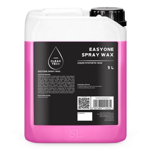 CleanTech Easyone Spray Wax 5 L