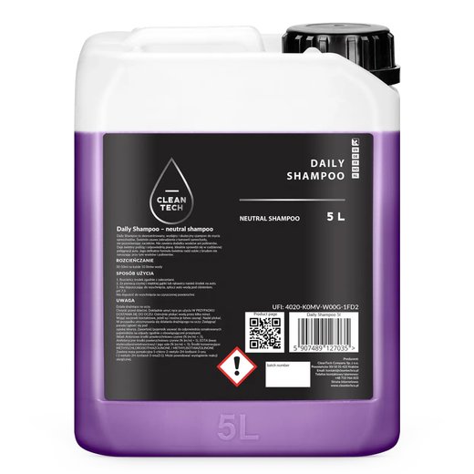 CleanTech Daily Shampoo 5 L