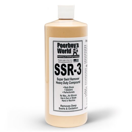 Poorboy&rsquo;s World SSR3 Super Swirl Remover 946 ml