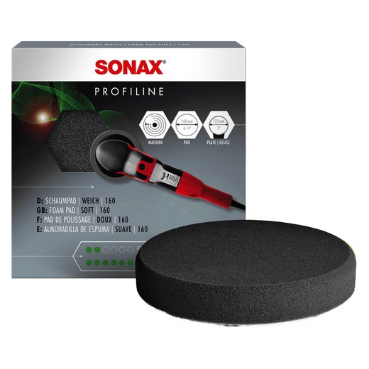 SONAX PROFILINE Schaumpad weich 160mm